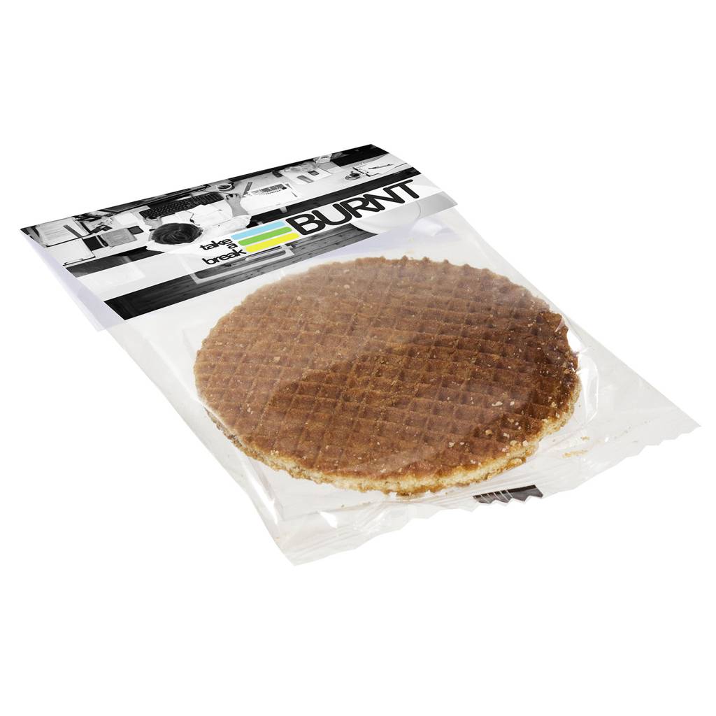 Stroopwafel met kopkaartje
