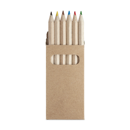 ARA 6 Crayons Peekay en boîte - Smermesnil