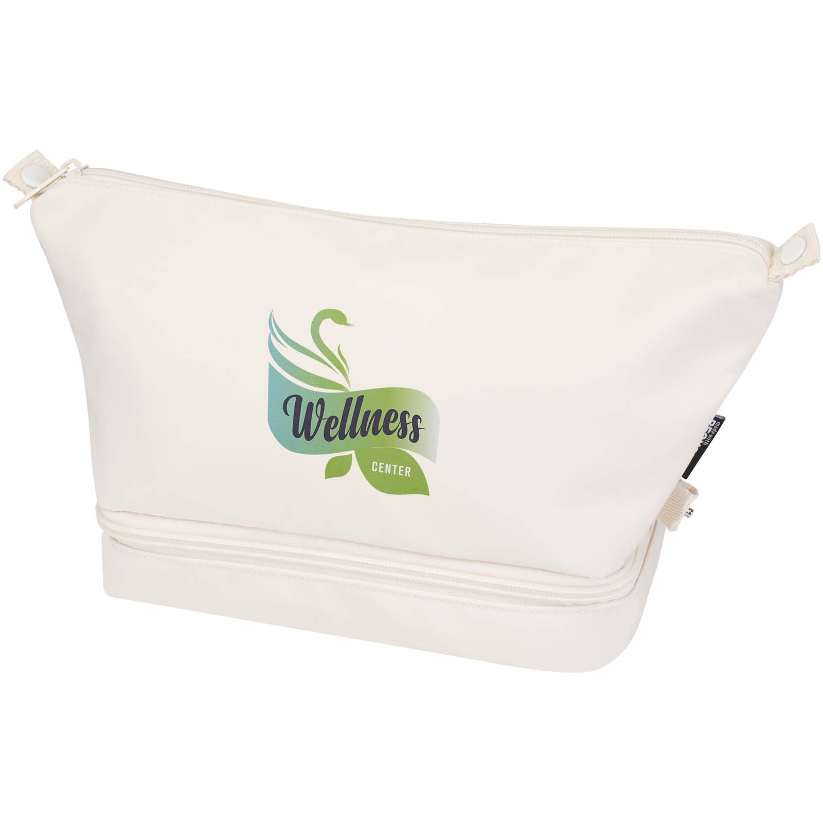 Sac de toilette éco-responsable TraceVoyage 6L - Vaux-sur-Lunain imprimé avec logo