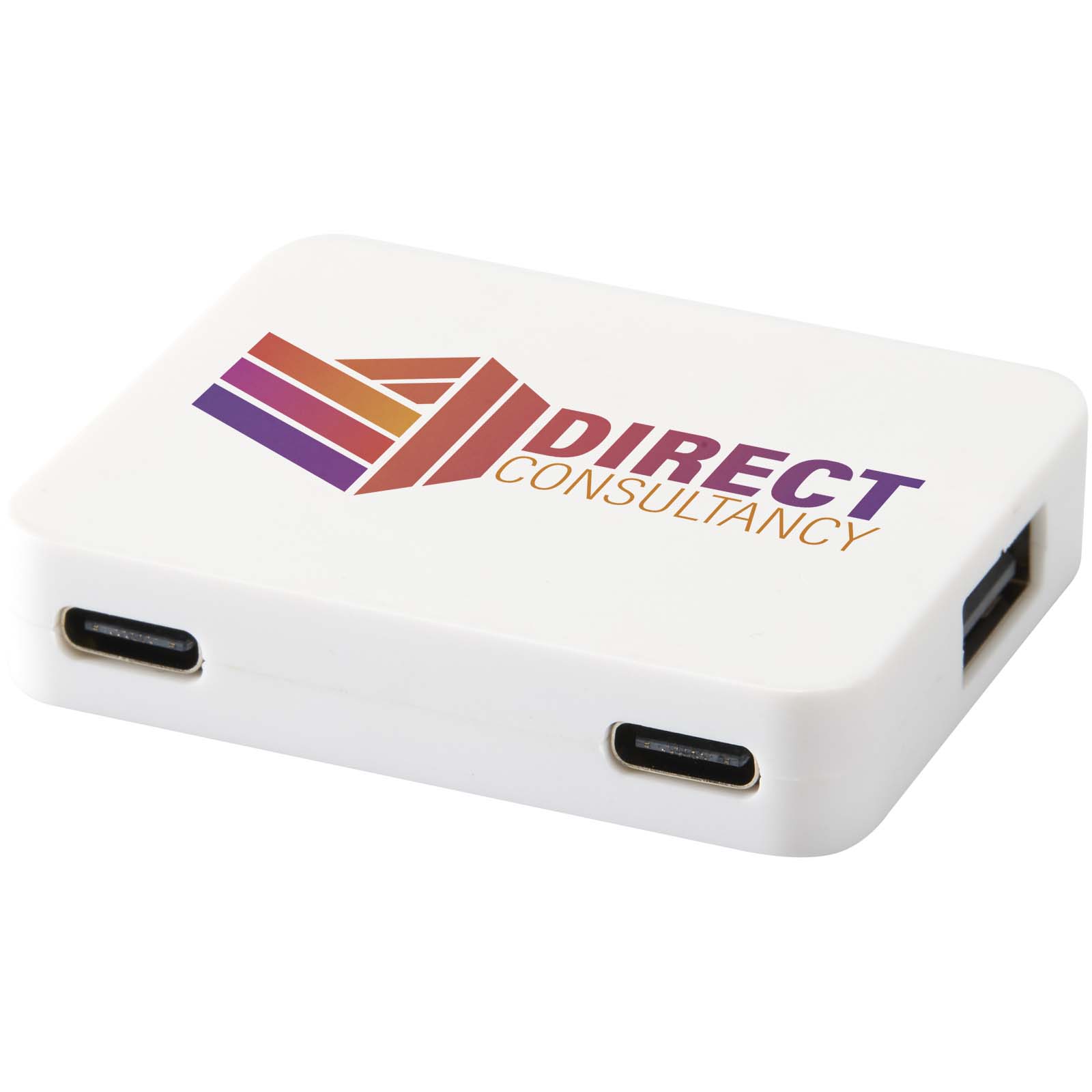 RecyConnect USB Hub - Wiesmoor bedrucken mit Logo