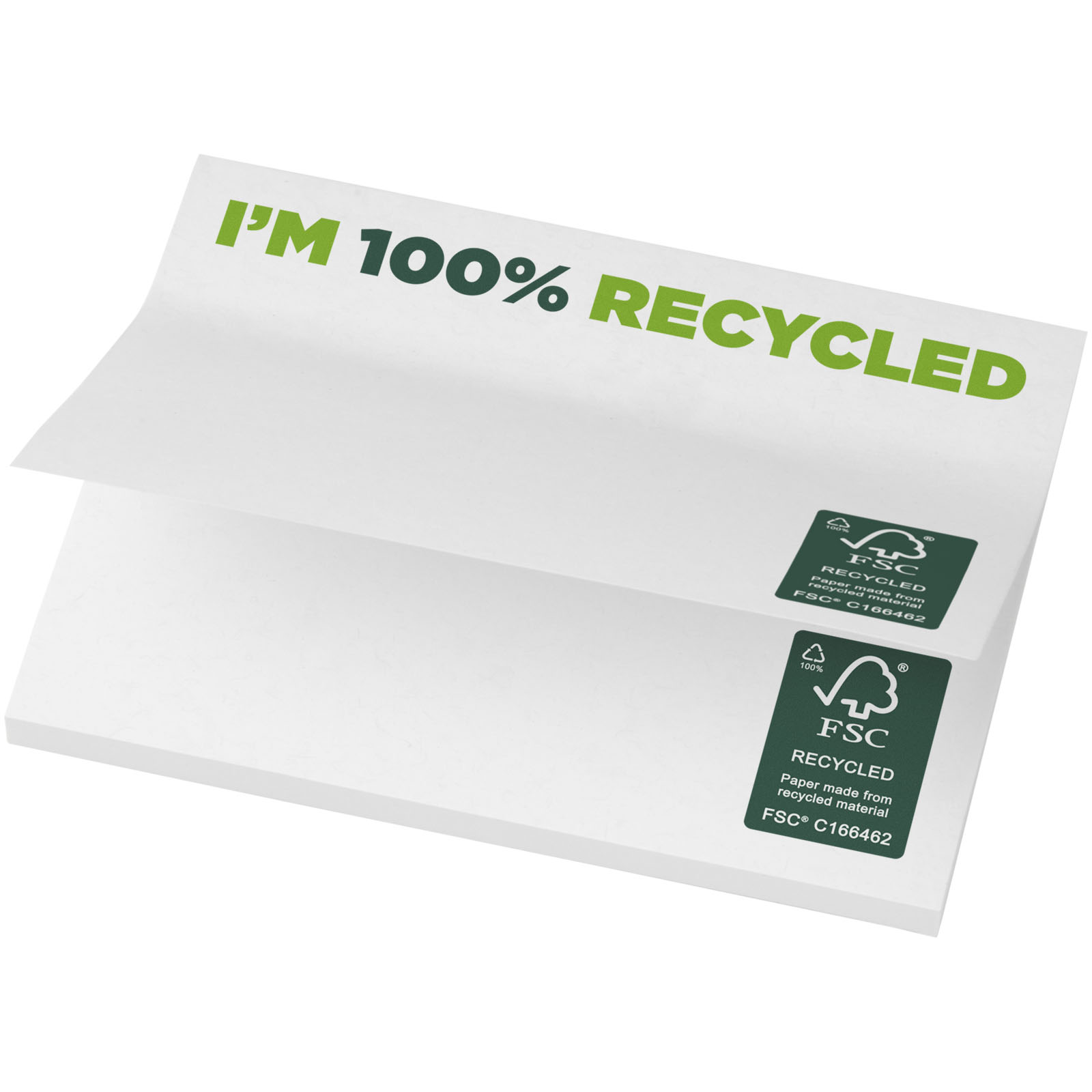 EcoStick™ Post-its Recyclés - Montcuq - Zaprinta Belgique