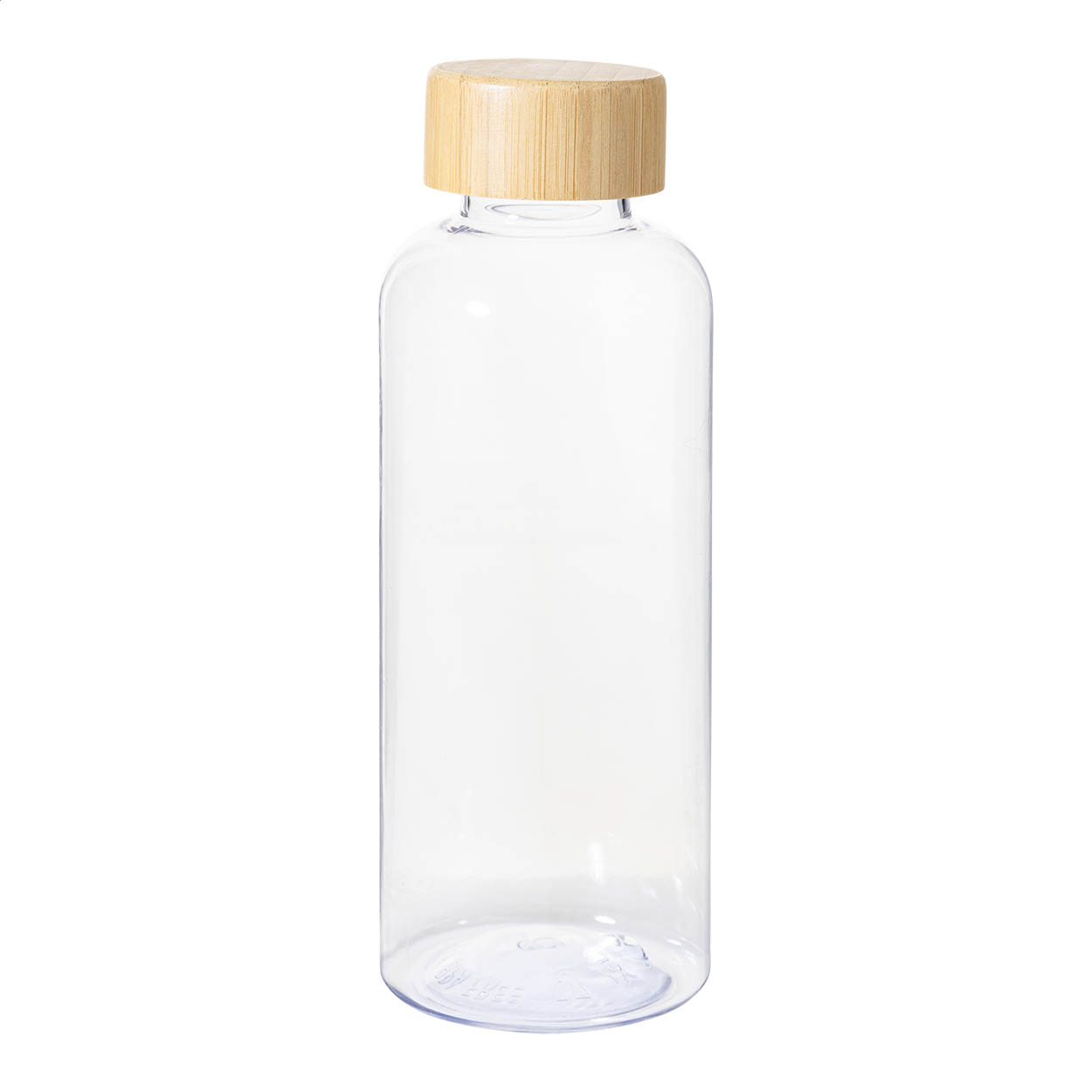 Gourde Famboo personnalisée en RPET, bouchon bambou, 600 ml
