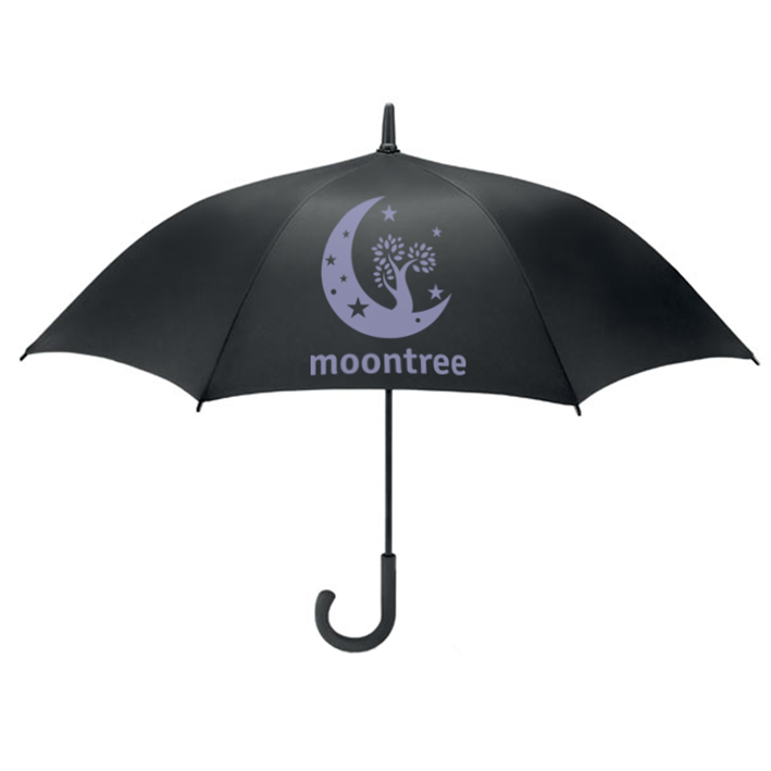 Parapluie canne personnalisé 102 cm anti tempête - Achille