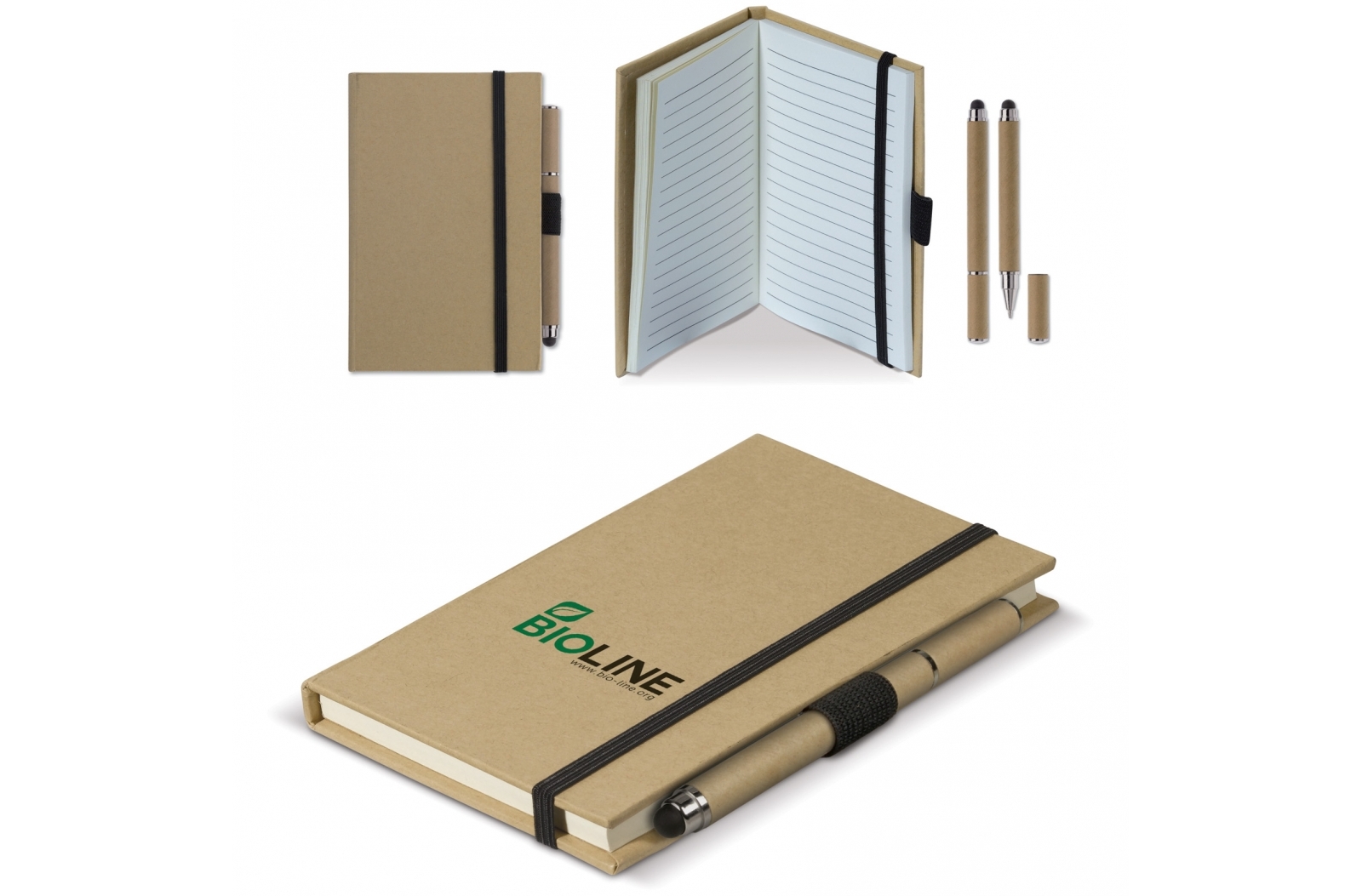 Carnet en carton A6 + stylo