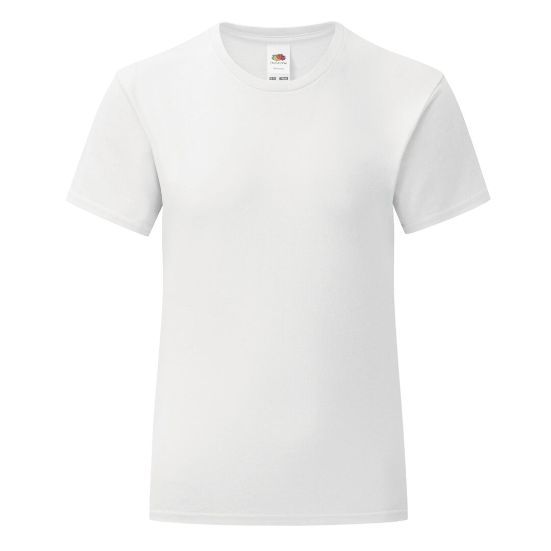T-shirt blanc emblématique de Fruit Of The Loom