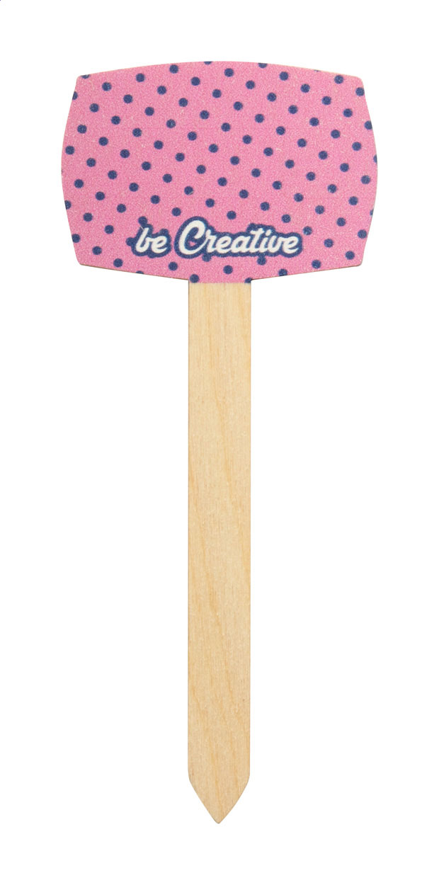 Étiquette écologique en bois pour plantes - Rebergues