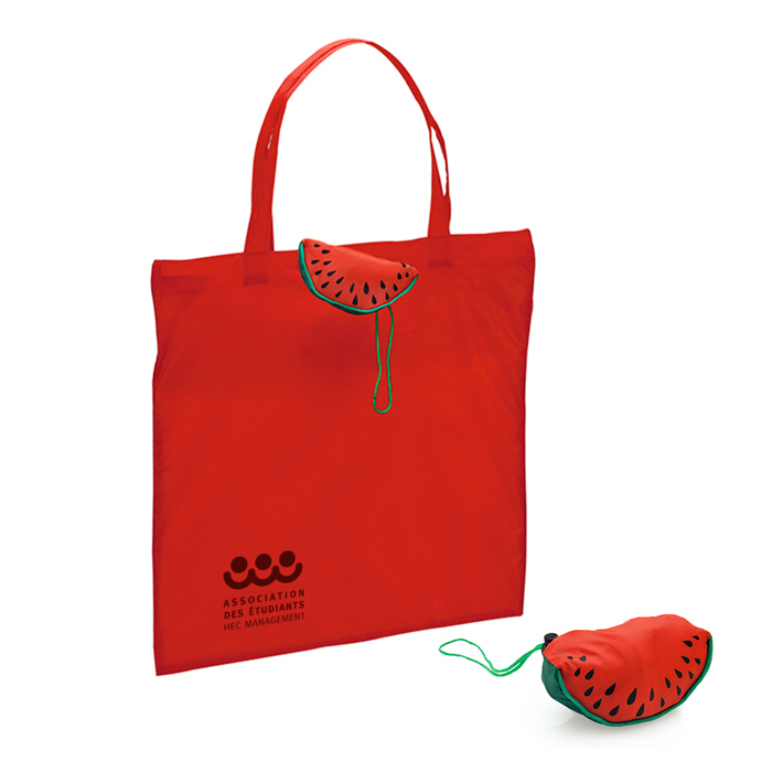 Tote bag personnalisé avec sac en fruit inclus - Avignon - Zaprinta Belgique