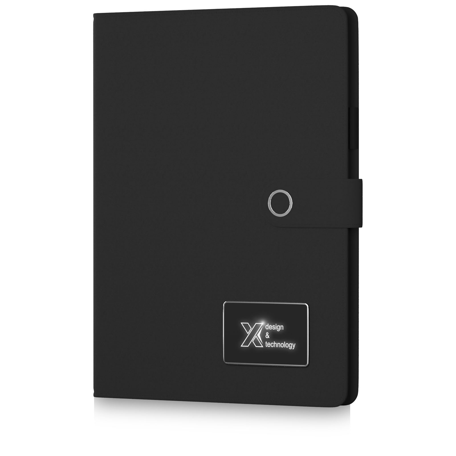 Cahier avec Logo Lumineux, Batterie Externe et Câble Intégré - Cérons - Zaprinta Belgique