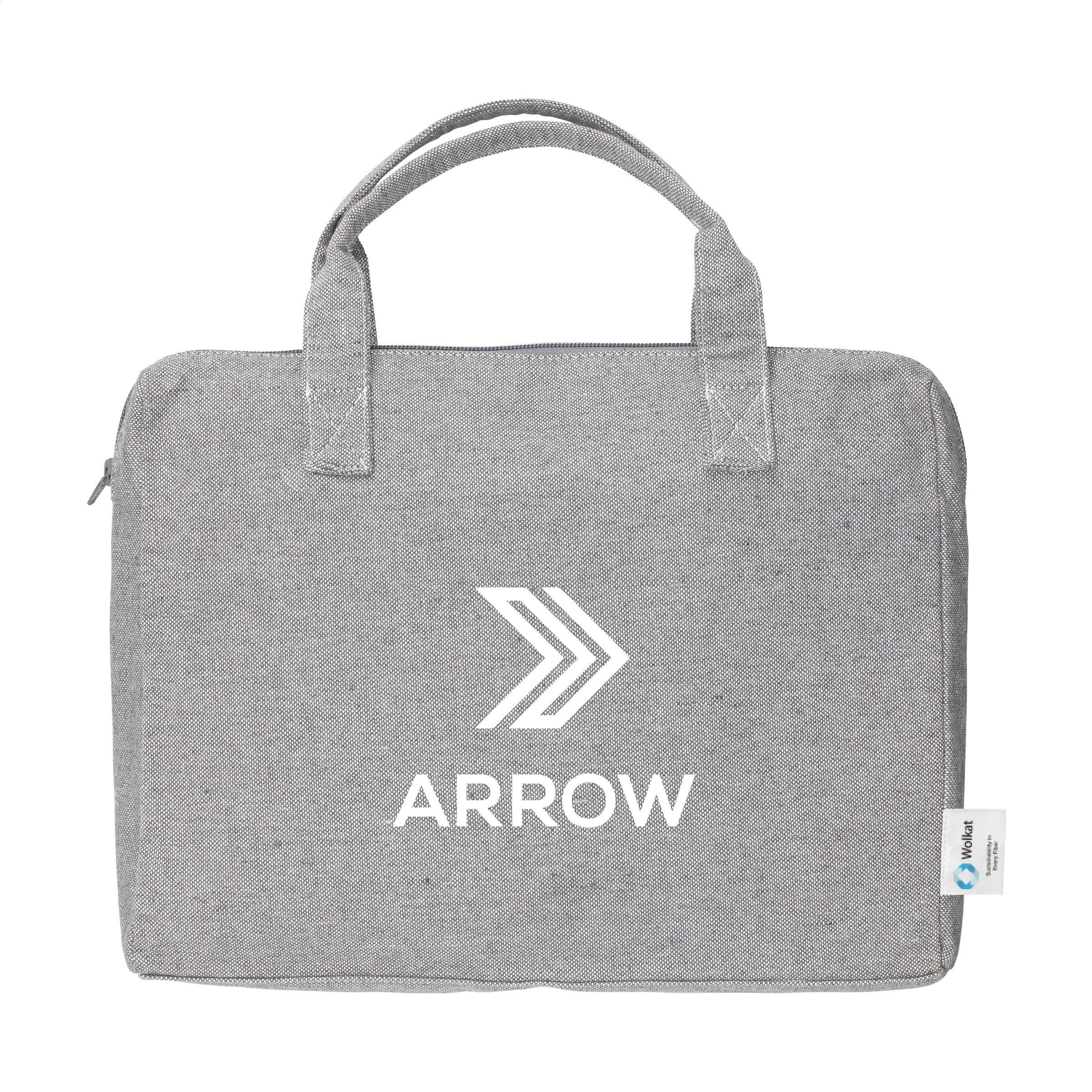 Wolkat Casablanca 15,6 inch Gerecycleerde Textiel Laptoptas bedrukken met logo