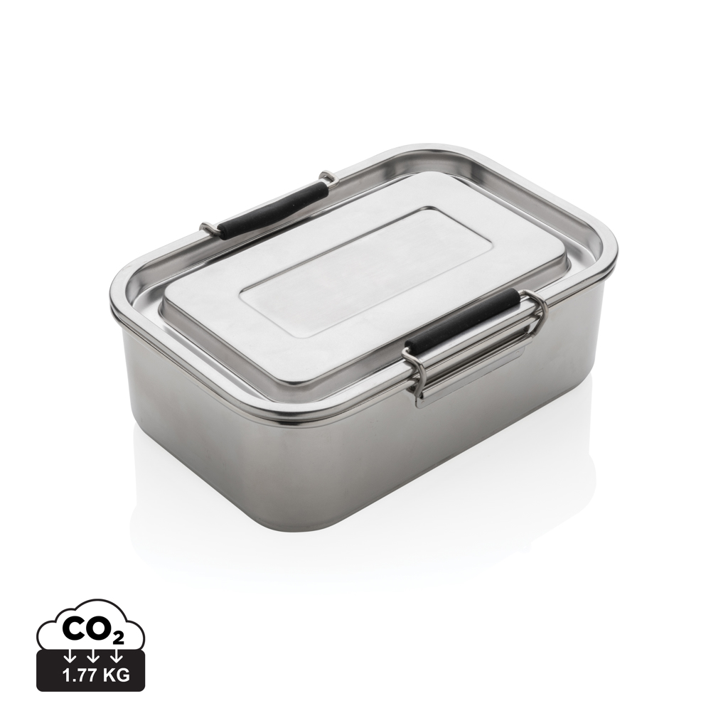 Lunch box étanche en acier inoxydable recyclé RCS - Zaprinta Belgique