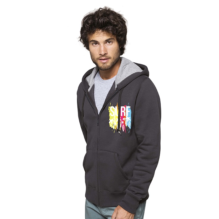 Sweat à capuche zippé homme ou femme 280 g/m² - Moscou