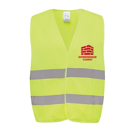 Hoogzichtbaarheidsveiligheidsvest van GRS gerecycled PET - Laakdal