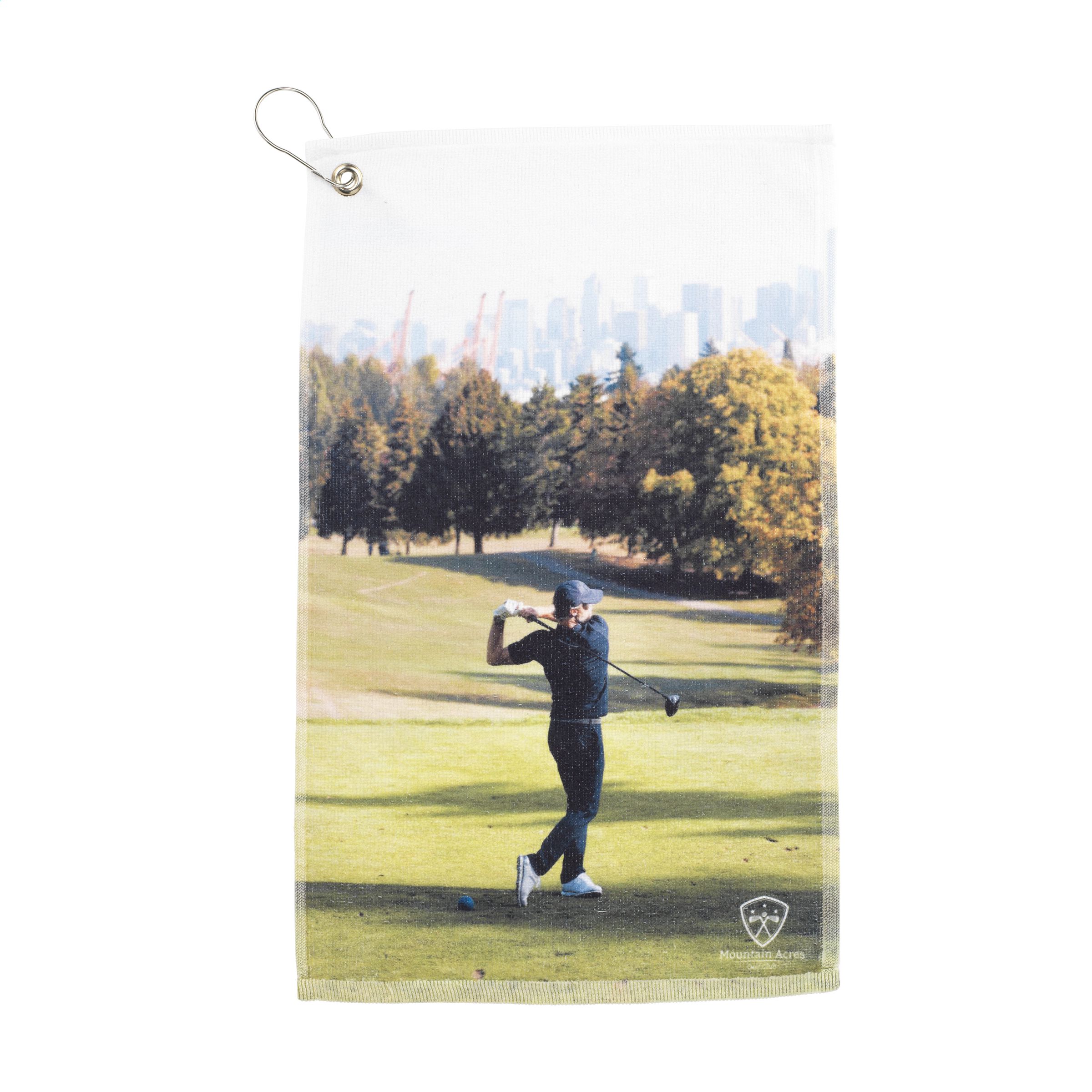 GolfTowel 400 g/m² 30x50 serviette de golf - Zaprinta Belgique