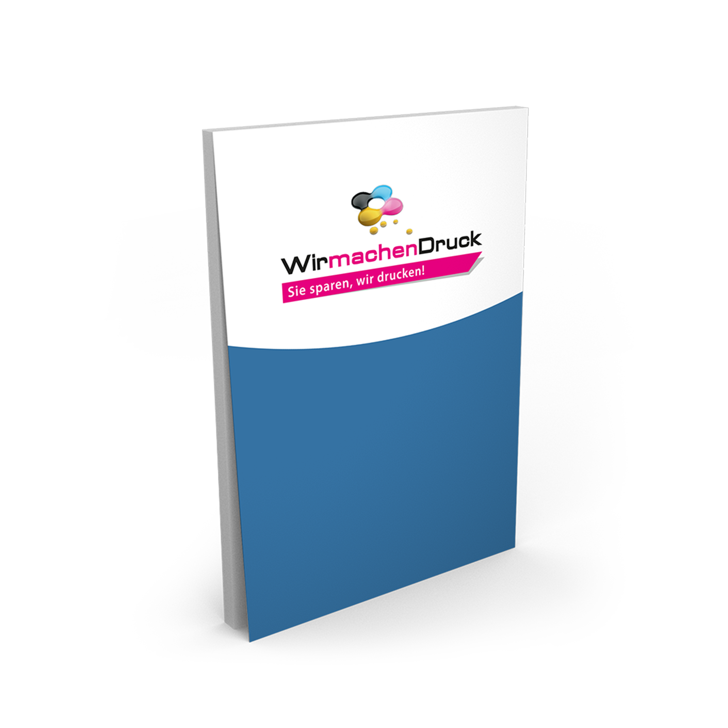 Bloc-notes adhésif A5 - Vaux-le-Moncelot imprimé avec logo