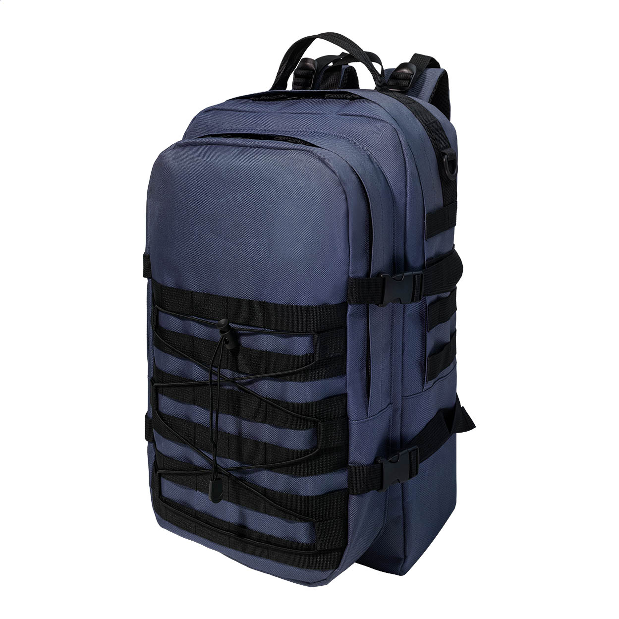 Tactbak Outdoor-Rucksack aus 600D-RPET mit 15"-Laptopfach und Logo