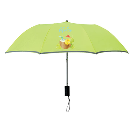 Parapluie pliant personnalisé 93 cm avec housse - Martin
