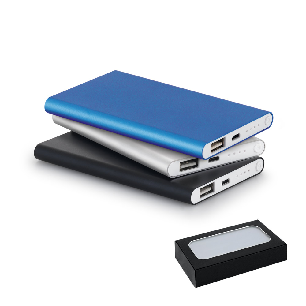 Batterie portable en aluminium lithium -  - Zaprinta Belgique