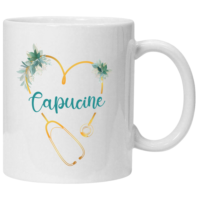 Anatomie d'un cadeau rigolo d'infirmière Mug