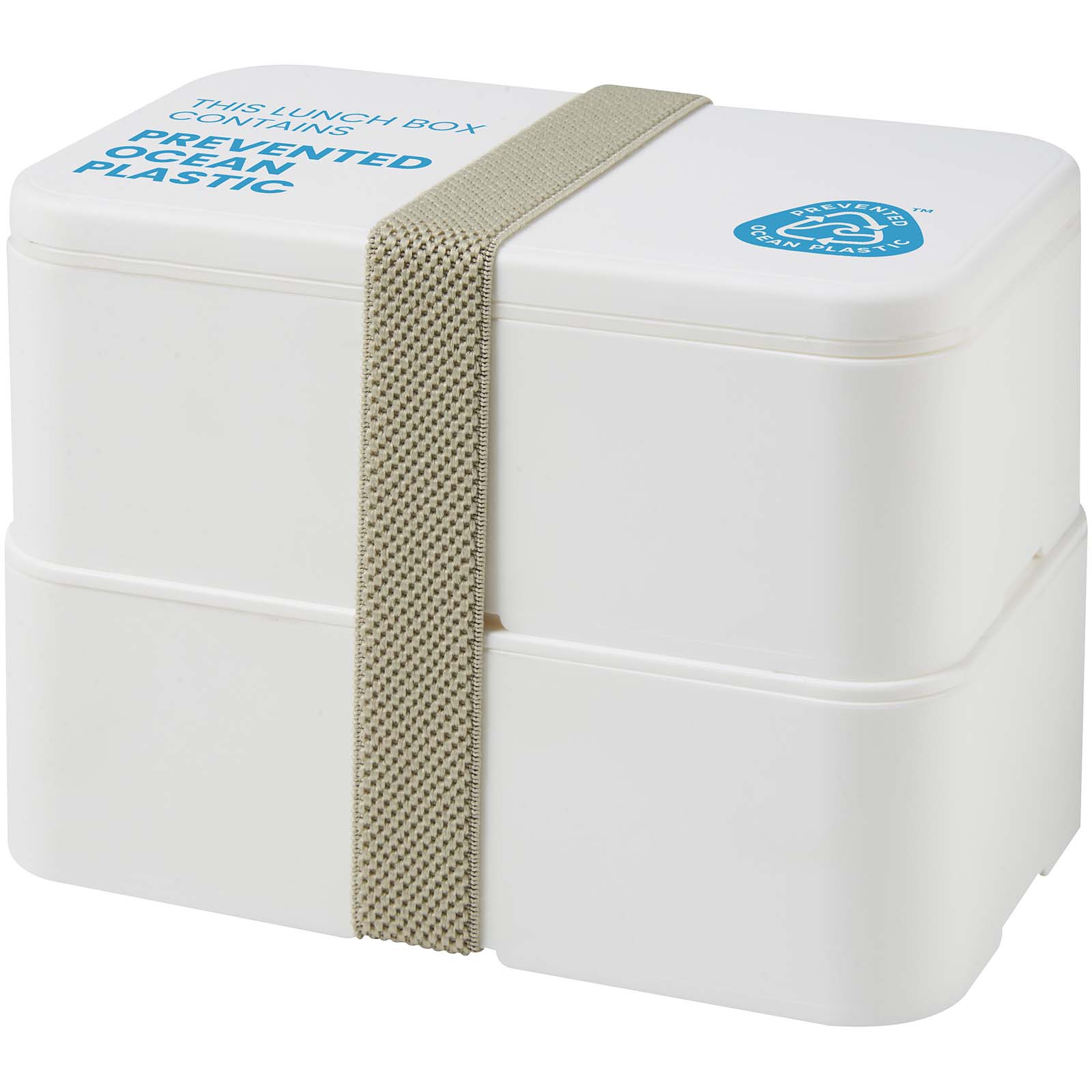MIYO POP dubbelwandige lunchtrommel van 700+700 ml bedrukken met logo