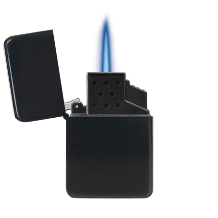 Briquet Flamme Jet Exclusive Noir Mat - Albefeuille-Lagarde