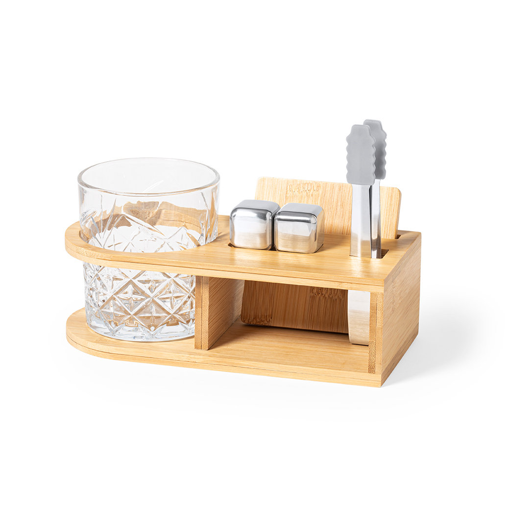 Bamboe Whisky Set - Pelt