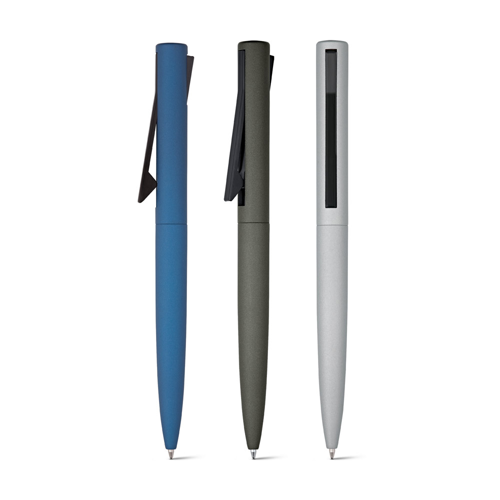 Stylo Bille Bleu AluClip - Bourges