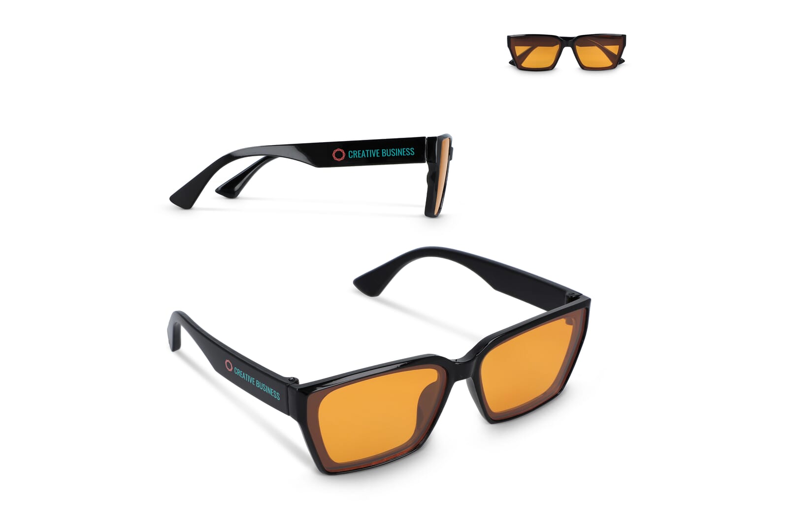 Lunettes de Soleil Rectangulaires Éco Mila - Pouy-de-Touges