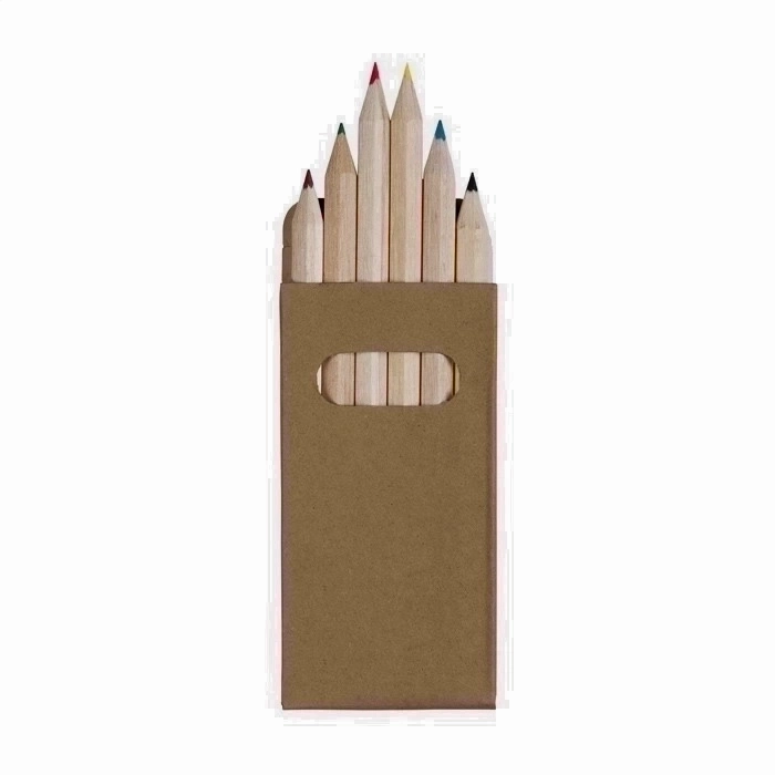 Boîte personnalisée de crayons de couleur en bois écologiques - Ailurus