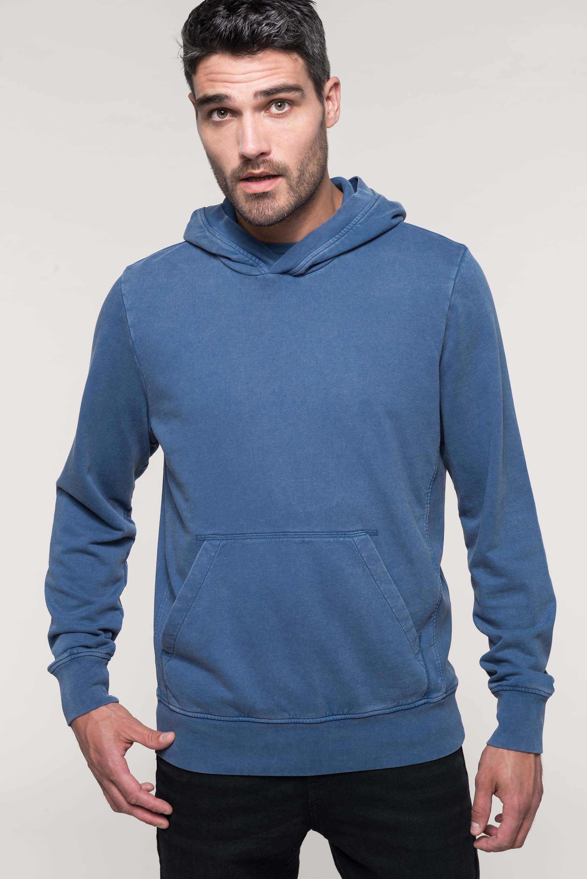 Verouderde Katoenen Hoodie - Lichtervelde