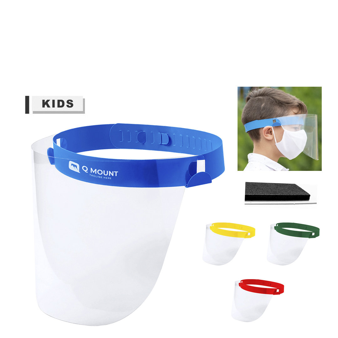 Visière de protection personnalisable pour enfant - Réséda