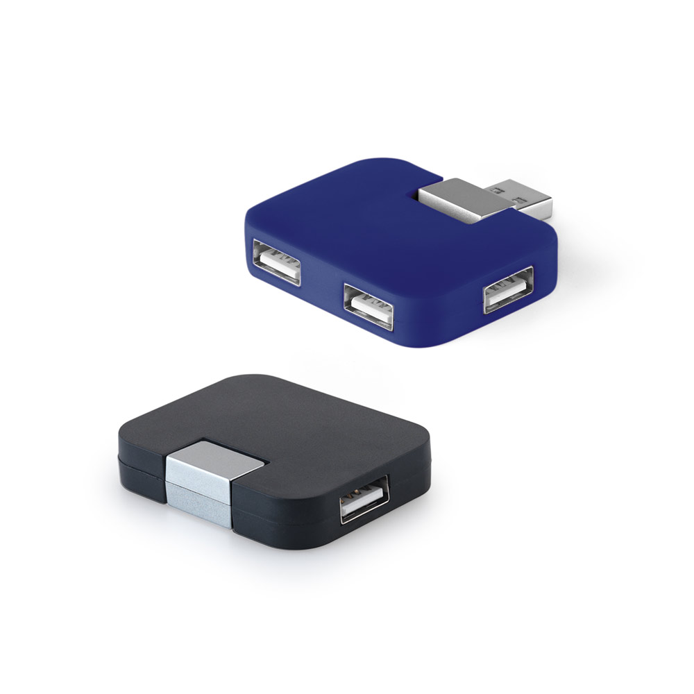 Hub USB 2.0 à 4 ports - Cherval - Zaprinta Belgique