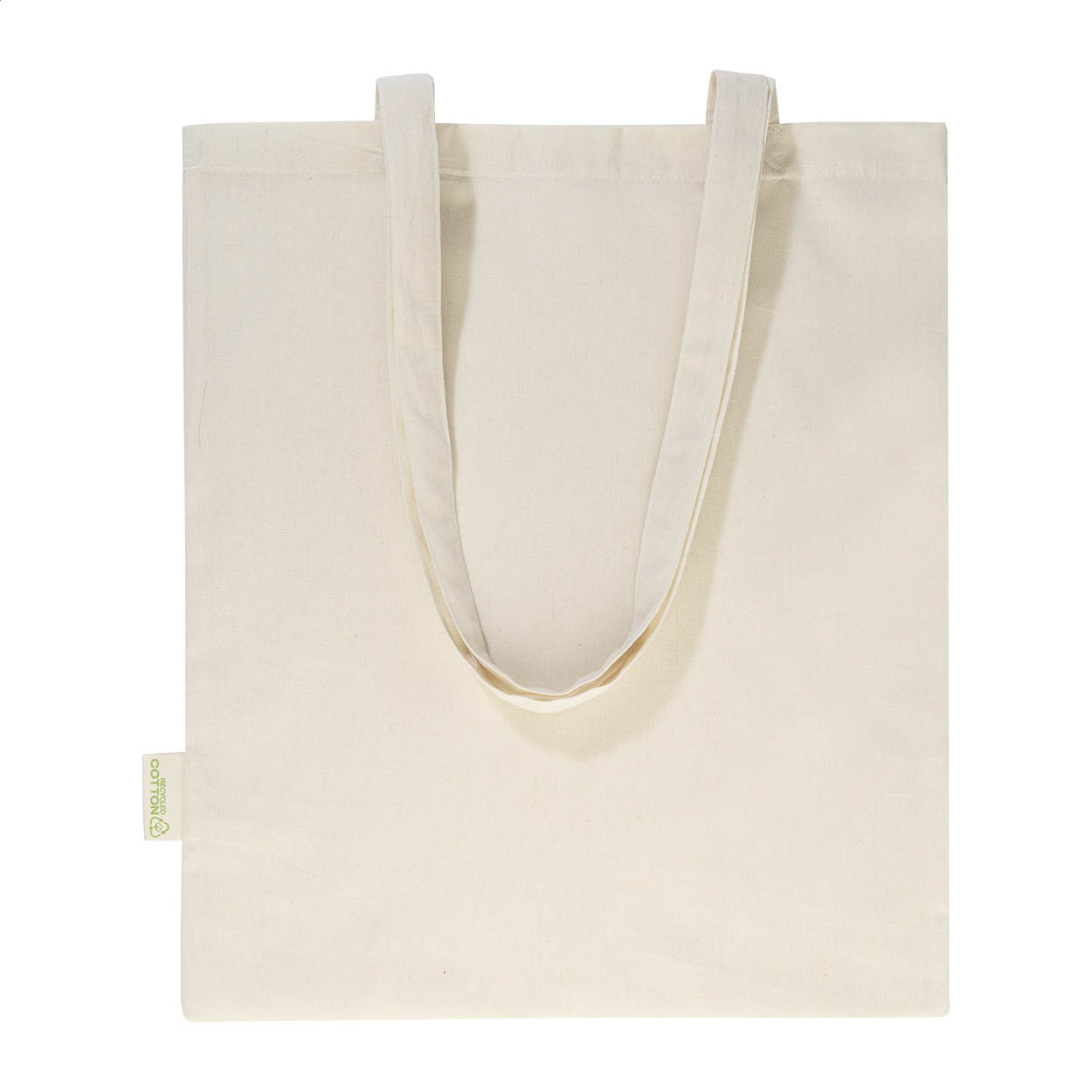 Sac shopping Totepex personnalisé en coton recyclé et RPET, 140 g/m² imprimé avec logo