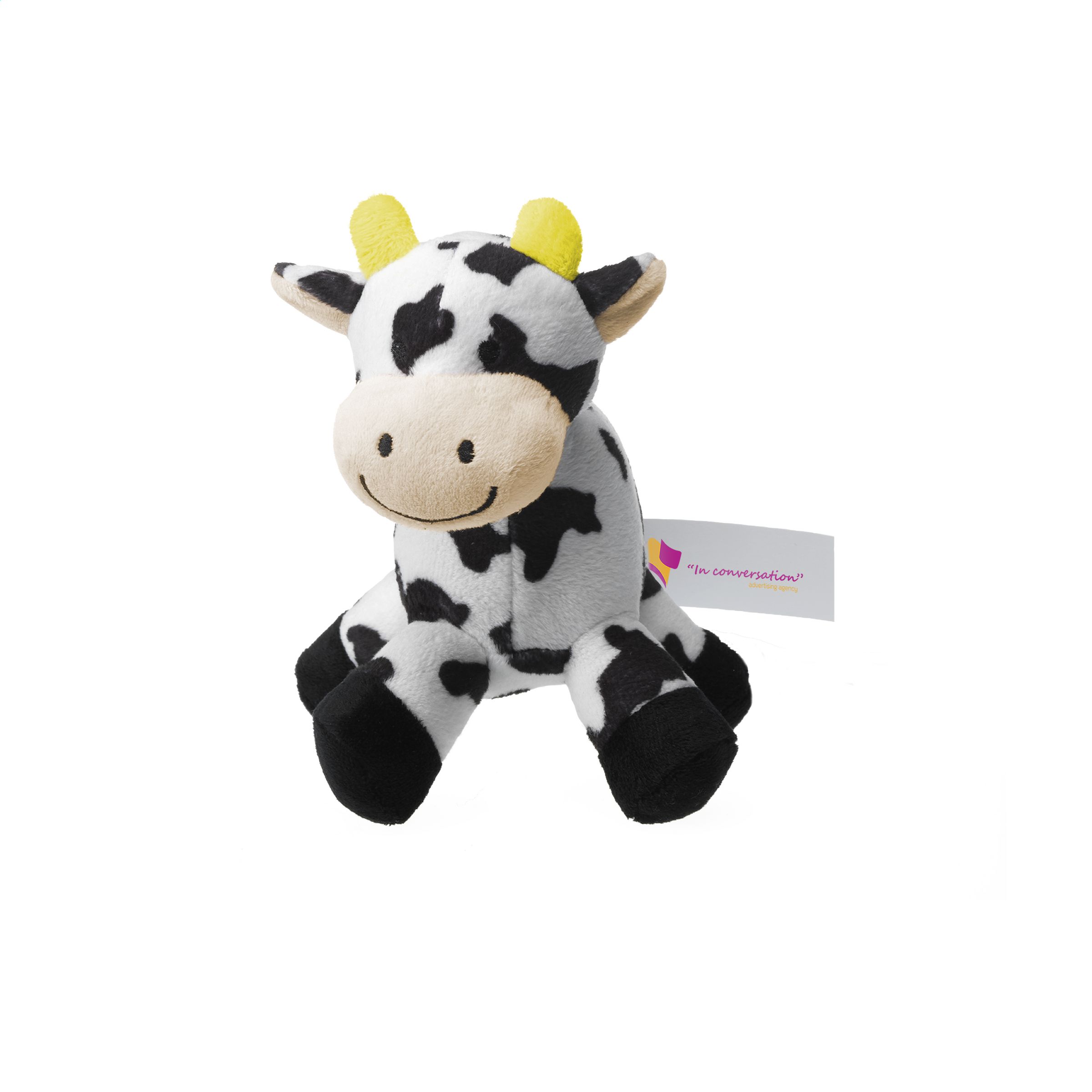 Vache heureuse en peluche super douce - Guern