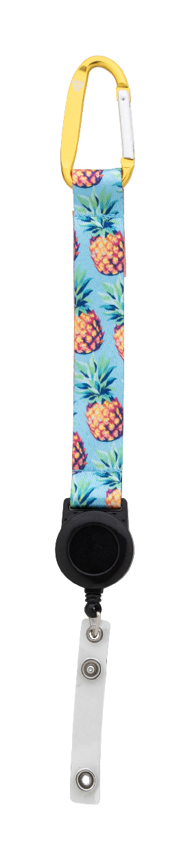 Anneau de Clé Polyester Personnalisé Sublimé - Meljac imprimé avec logo