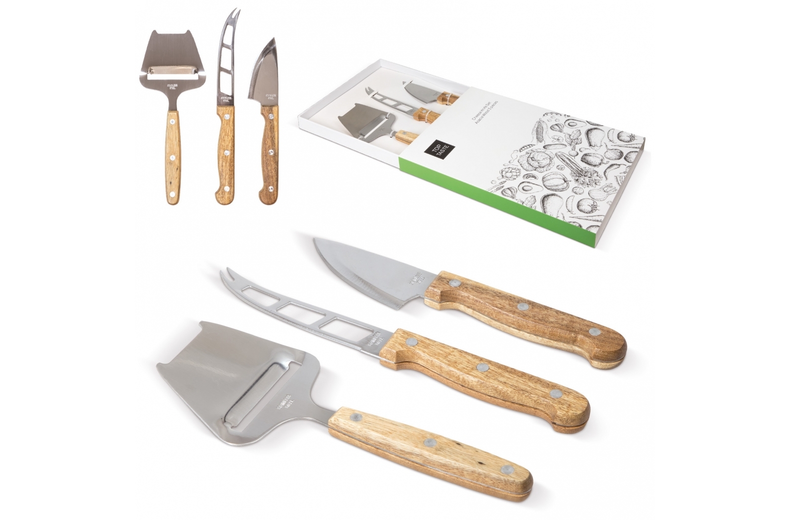 Acacia Luxe Kaas Set - Bilzen