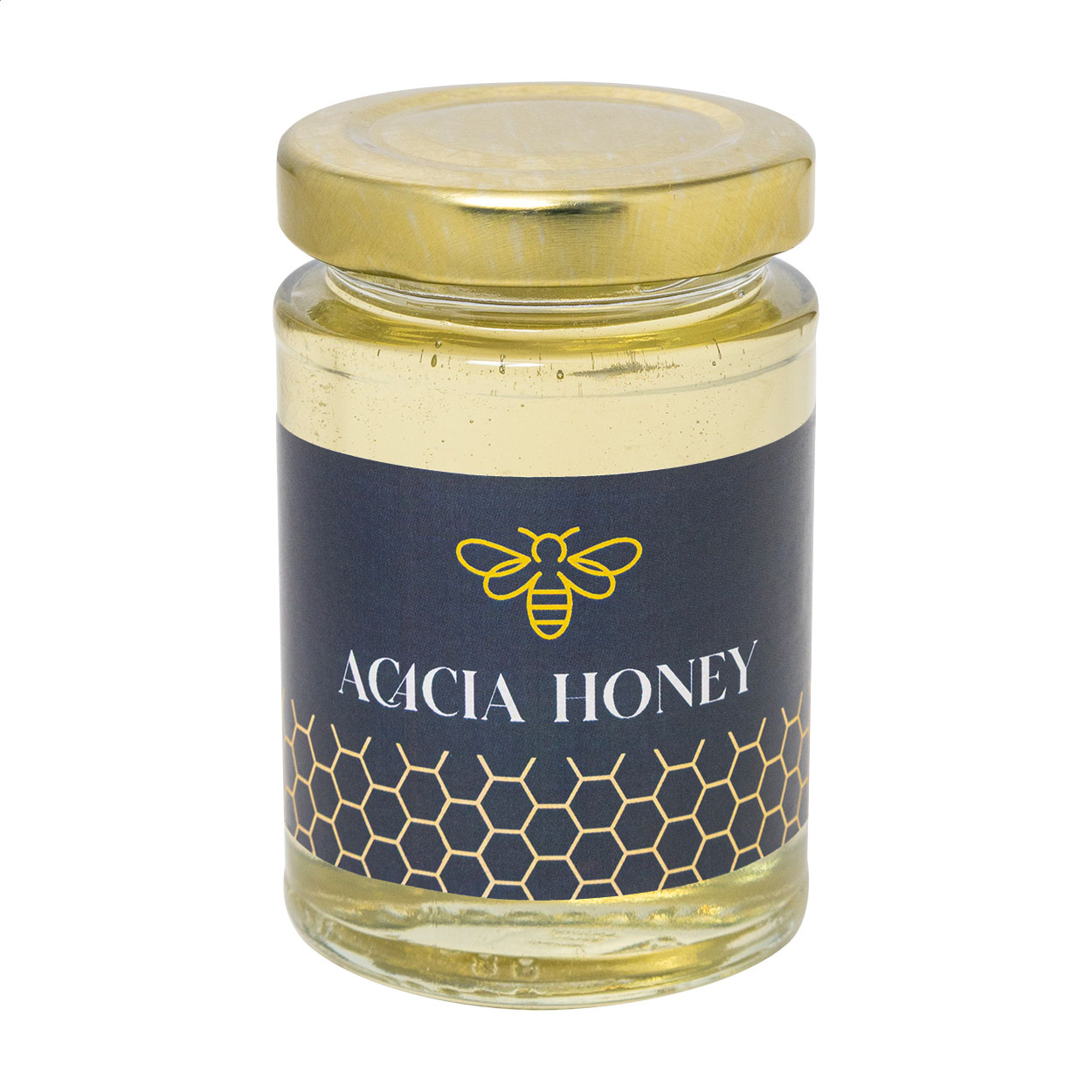 Glazen Pot Acacia Honing 135g - Haaltert