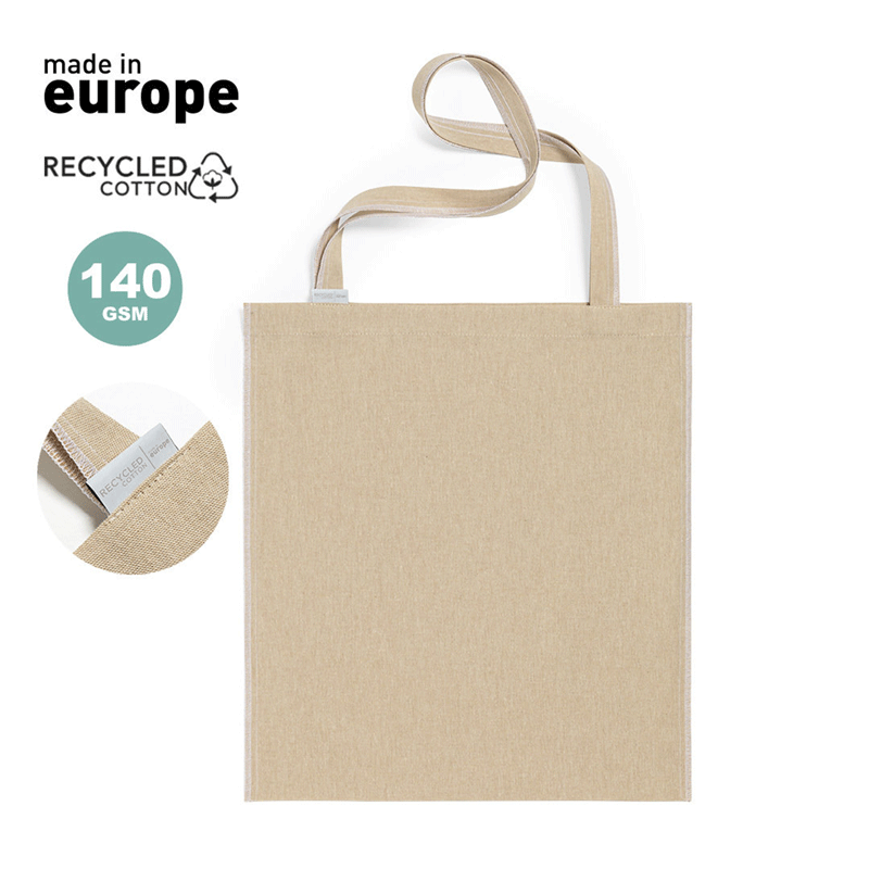 Tote-bag personnalisé 100% coton recyclé - Owen - Zaprinta Belgique