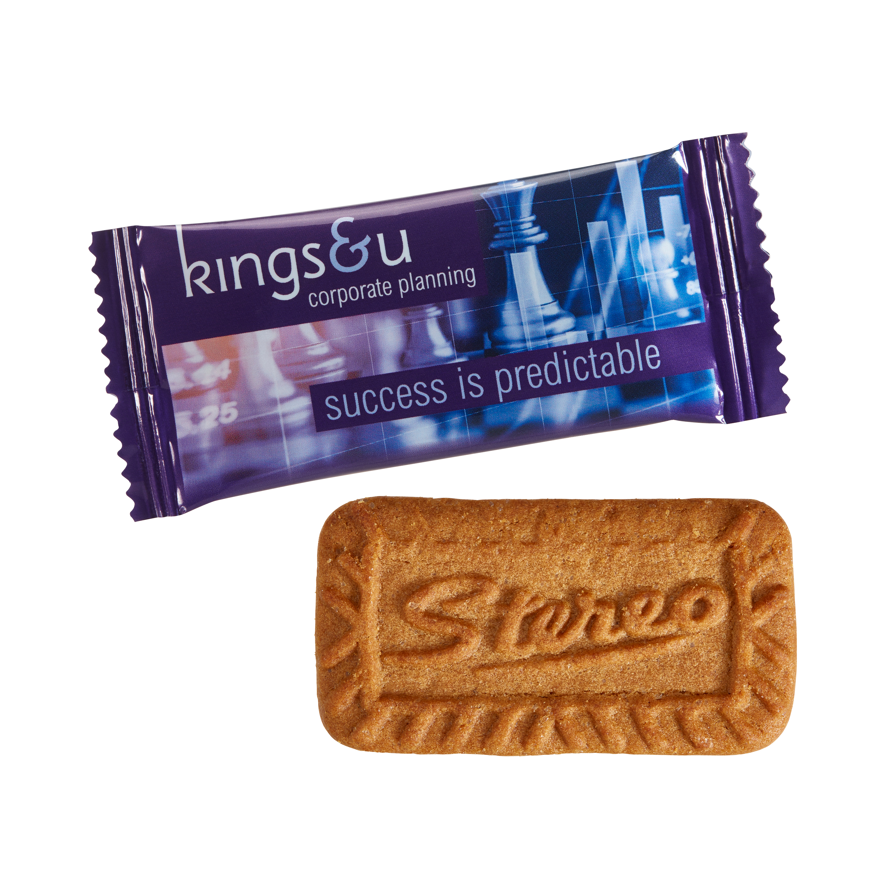 Biscuit au Café Caramel - Bagneux imprimé avec logo