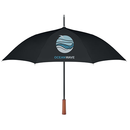 Parapluie droit personnalisé 102 cm écologique - Manon