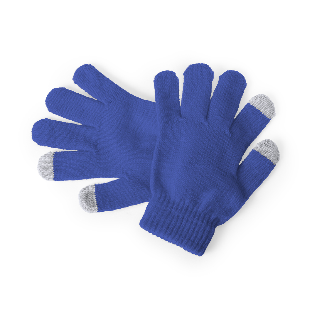 Gants Tactiles Colorés - Chartuzac imprimé avec logo