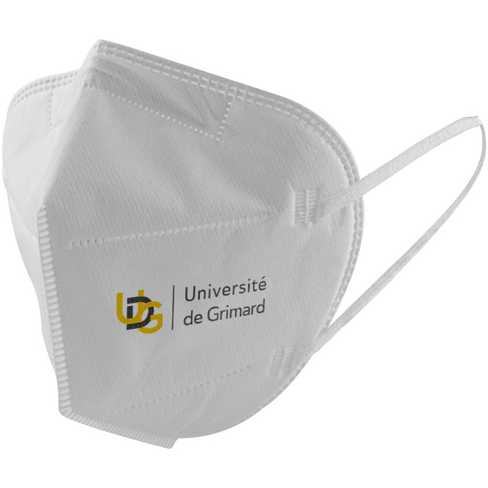 Masque FFP2 blanc personnalisable - Tasmannia