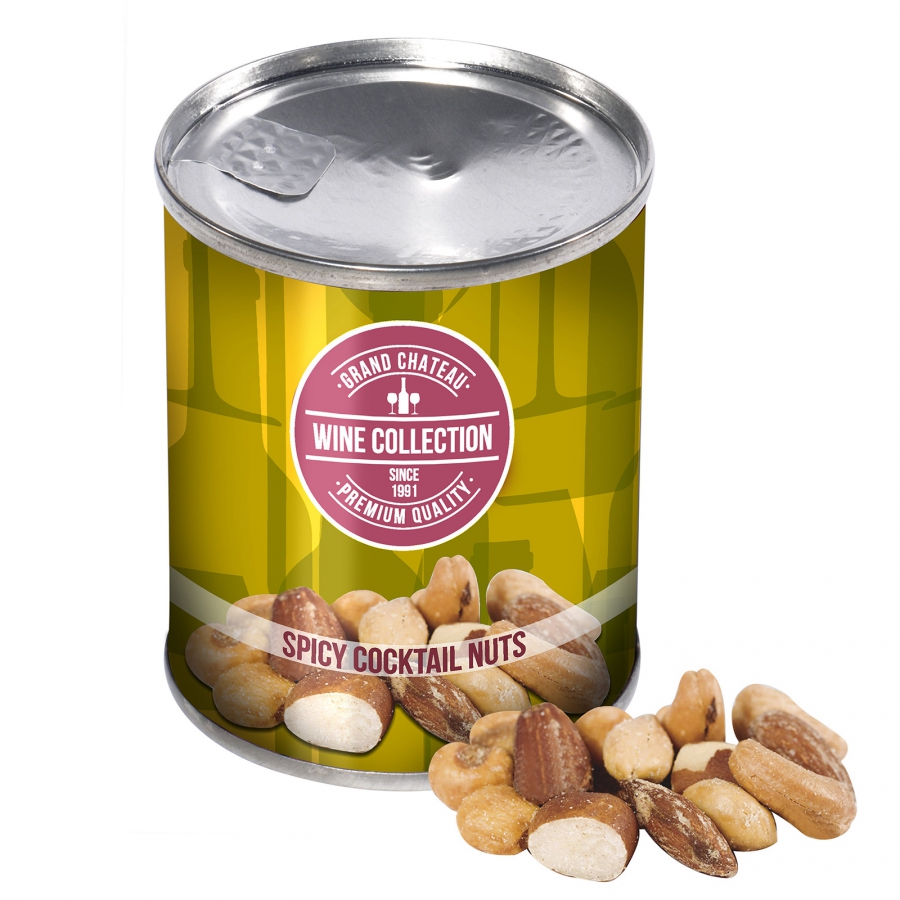 Canette imprimée en couleur pleine avec des amandes et des cacahuètes - Gayon - Zaprinta Belgique