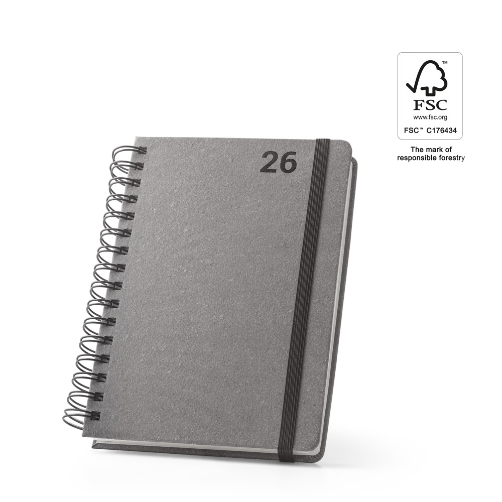 Luxe Cuir Recyclé Journal Quotidien - Peyrilles