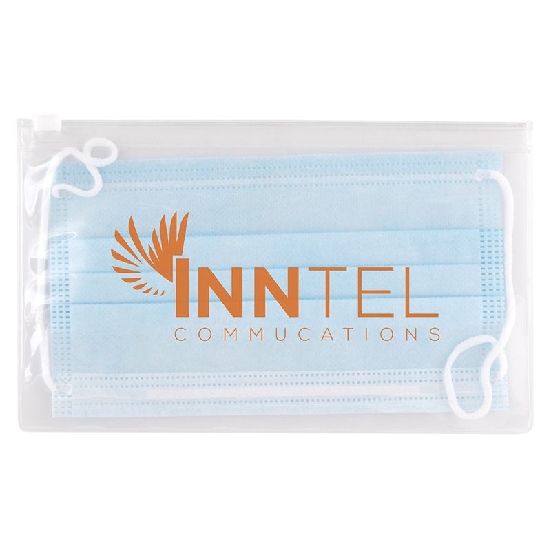 Étui personnalisé pour masque de protection covid - Capselle