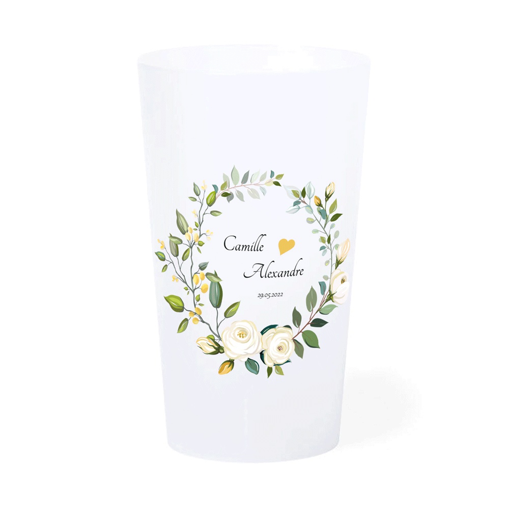 Gobelet mariage personnalisé - Ecocup Réutilisable