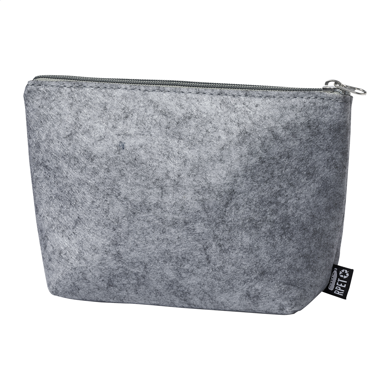 Trousse de toilette Koffel personnalisée en feutre RPET zippée