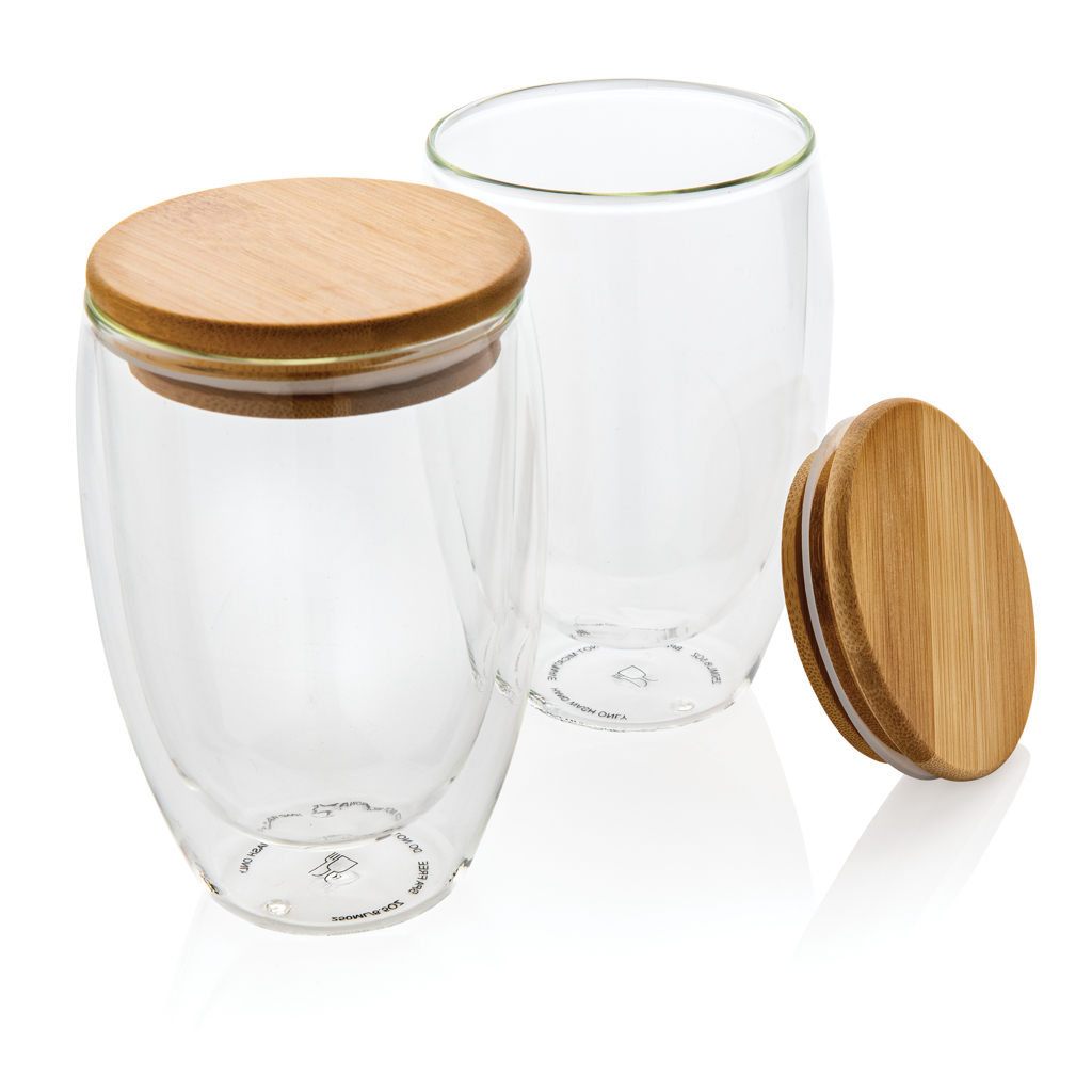 Set personnalisé avec 2 verres double paroi - Ibou - Zaprinta Belgique