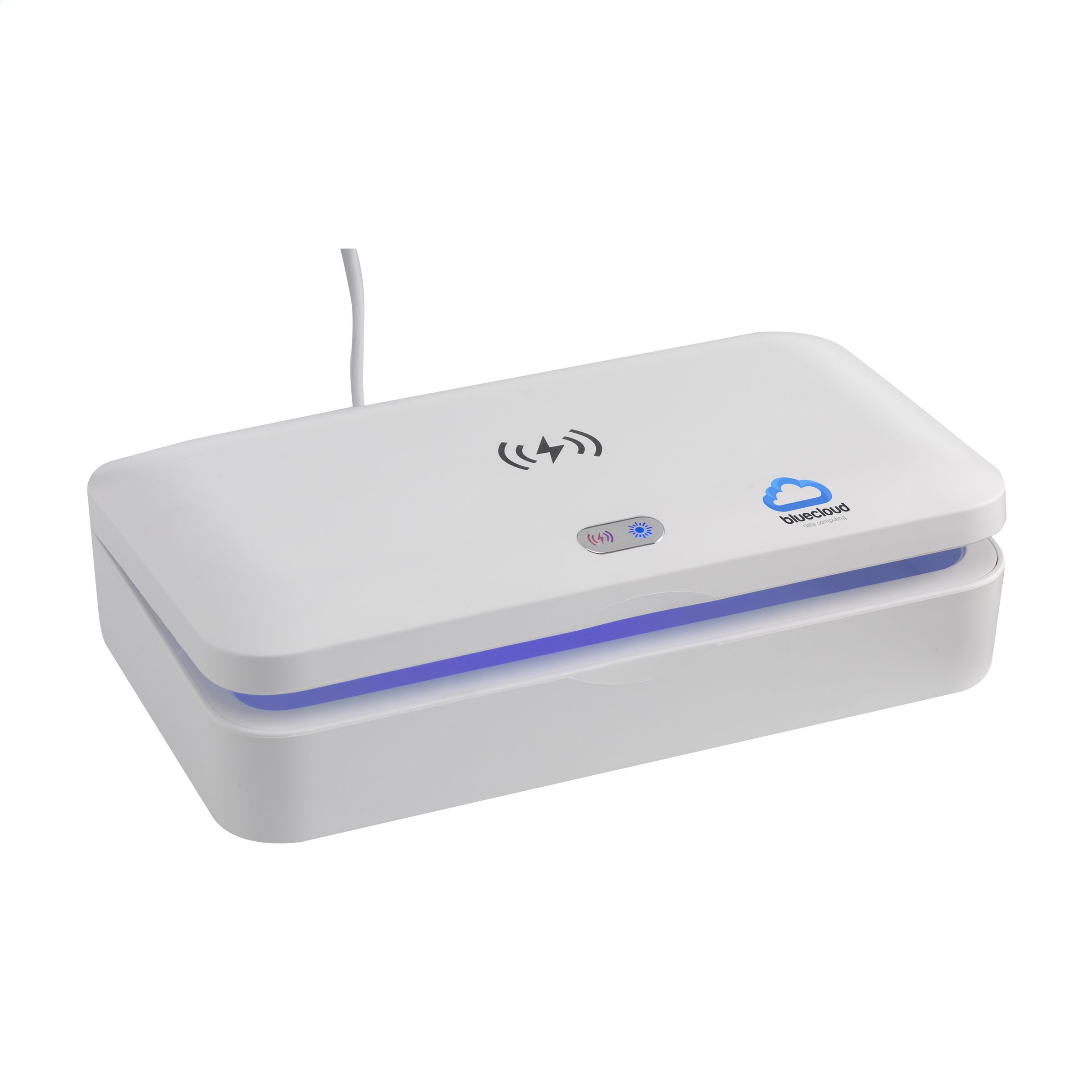 Boîte stérilisatrice multifonctionnelle UV-C avec chargeur sans fil 5W - Hautefort - Zaprinta Belgique