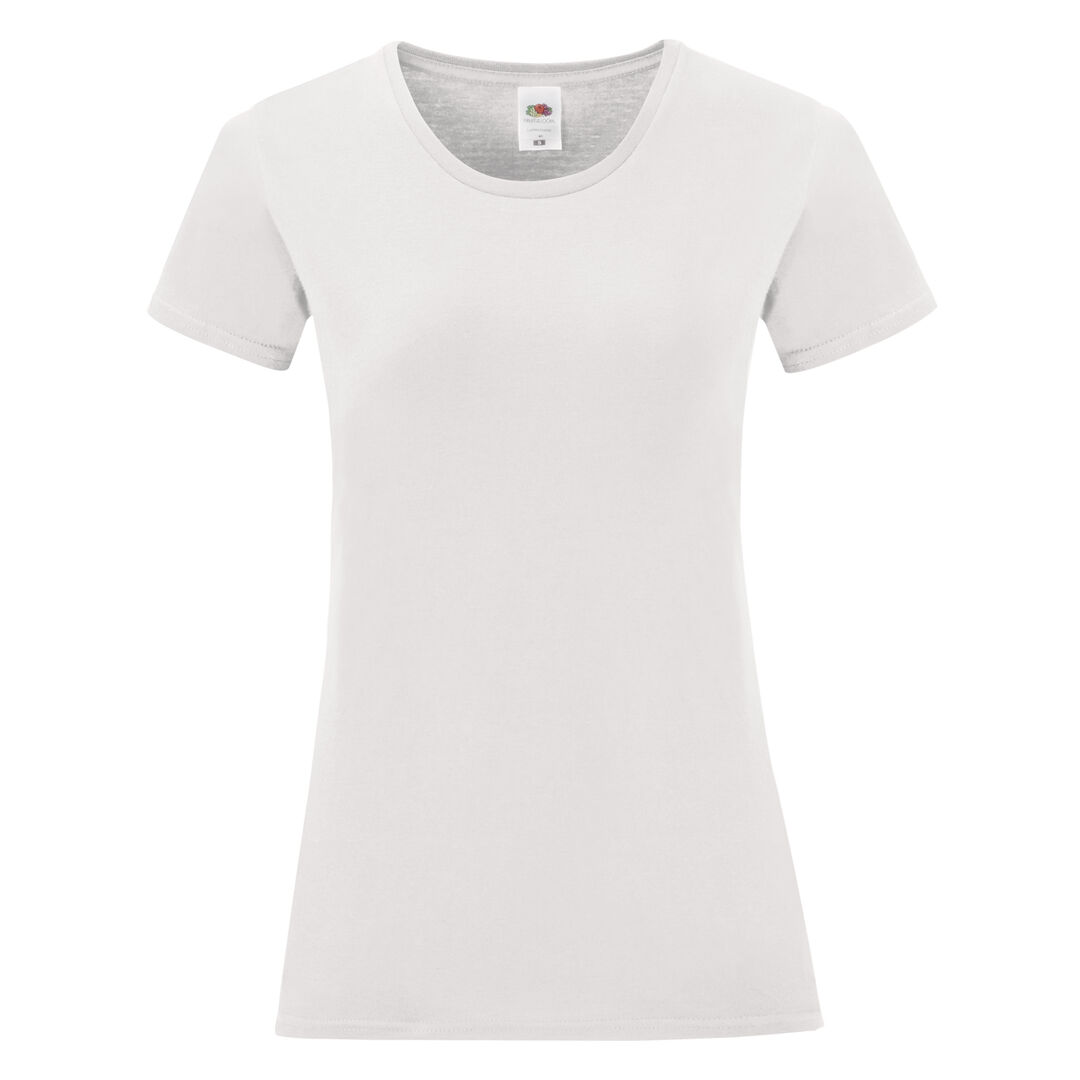 T-Shirt en Coton Blanc Iconique - Zaprinta Belgique