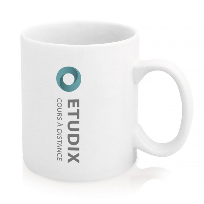 Witte Keramische Mok 370 ml - Hasselt